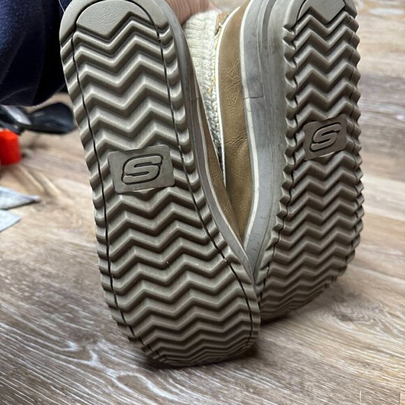 Skechers Sterling Lace-Up Tan Women's Boots Size 8.5 - Picture 4 of 6